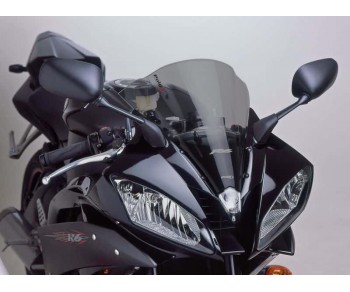 RACING SCREEN FOR YAMAHA YZF-R6 2006-2007 - SMOKE RACING SCREEN FOR YAMAHA YZF-R6 2006-2007 - SMOKE